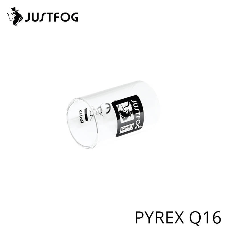 Pyrex pour Q16 (Transparent) - Justfog