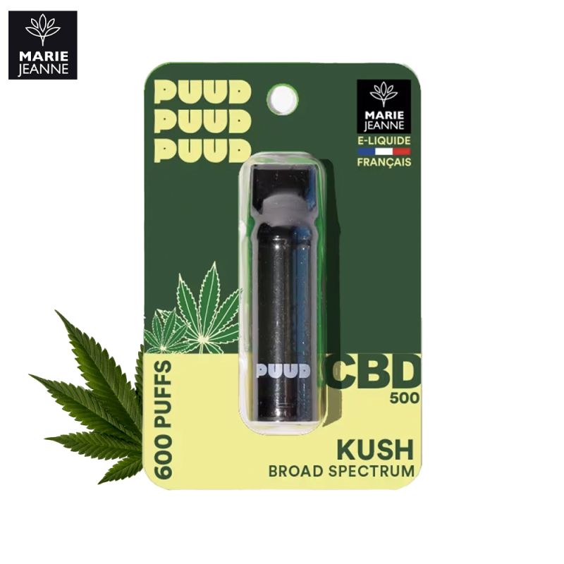 Cartouche Kush 600 puffs (500mg) - Puud by Marie Jeanne