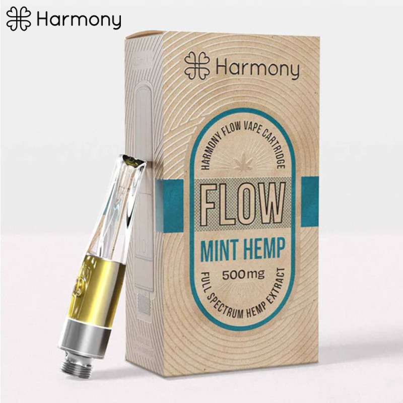 Cartouche Flow CBD Mint Hemp (75%) - Harmony