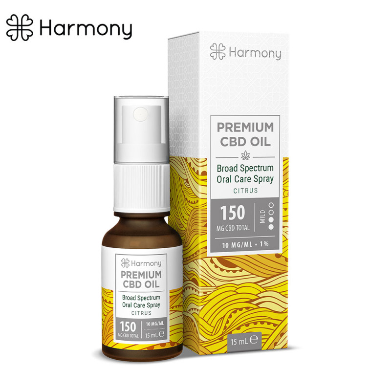 Spray Huile CBD Citrus 15ml (1500mg) - Harmony