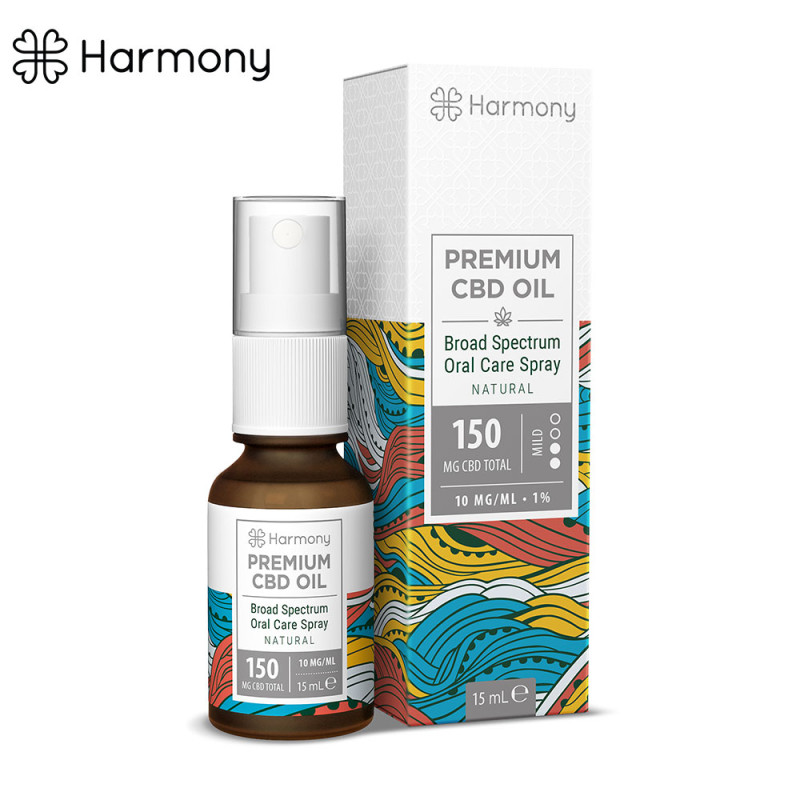 Spray Huile CBD Natural 15ml (500mg) - Harmony
