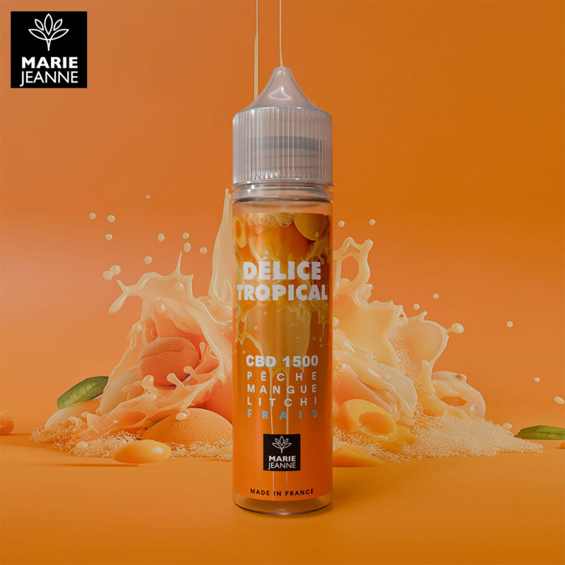 Délice Tropical 50ml (2500mg) - CBD by Marie Jeanne