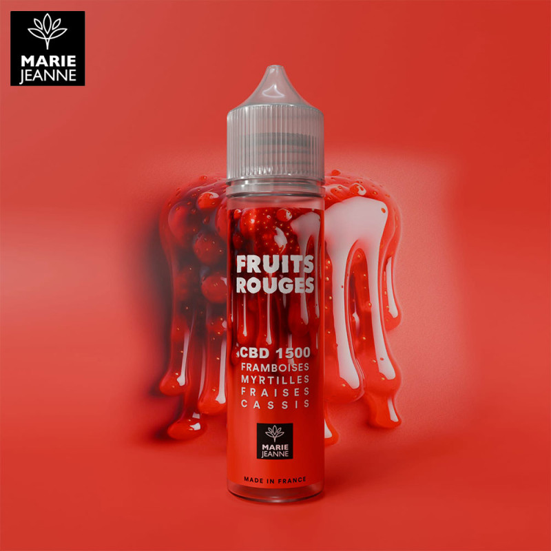Fruits Rouges 50ml (2500mg) - CBD by Marie Jeanne