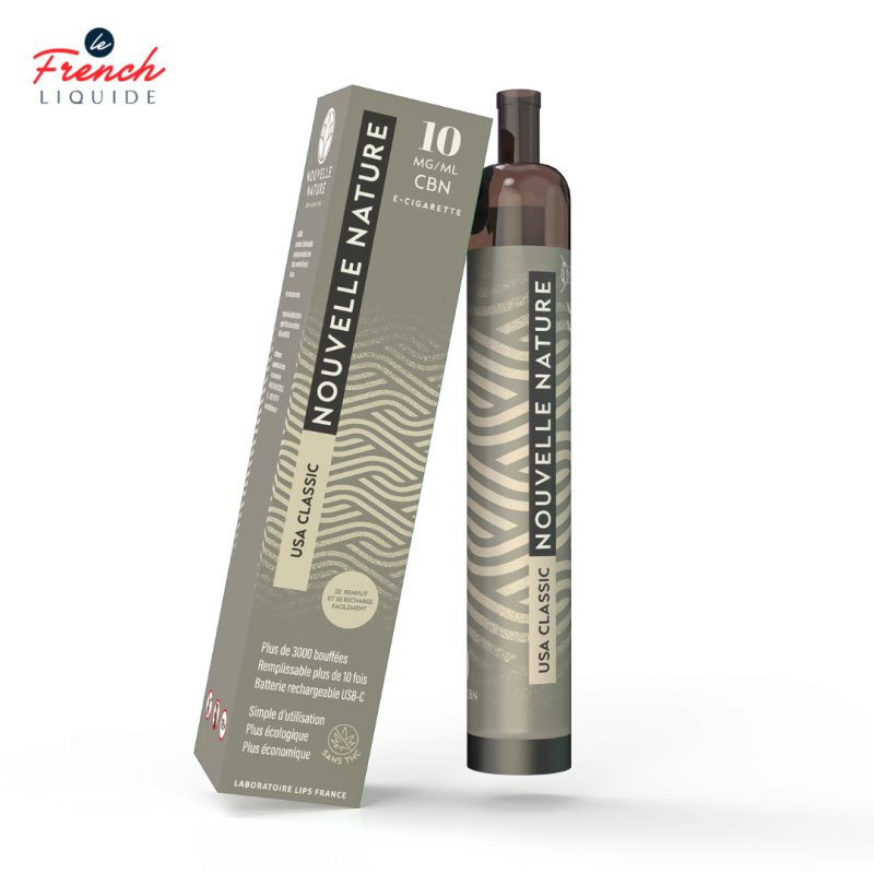 Puff USA Classic CBN 10ml (1% CBN) - Nouvelle Nature by Le French Liquide