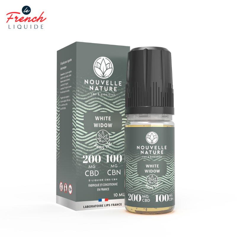White Widow CBD (3% CBD 3% CBN) - Nouvelle Nature by Le French Liquide