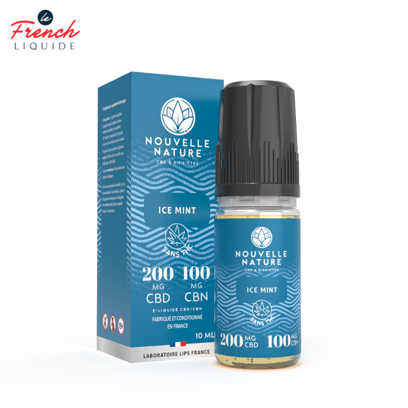 Ice Mint CBD (3% CBD 3% CBN) - Nouvelle Nature by Le French Liquide