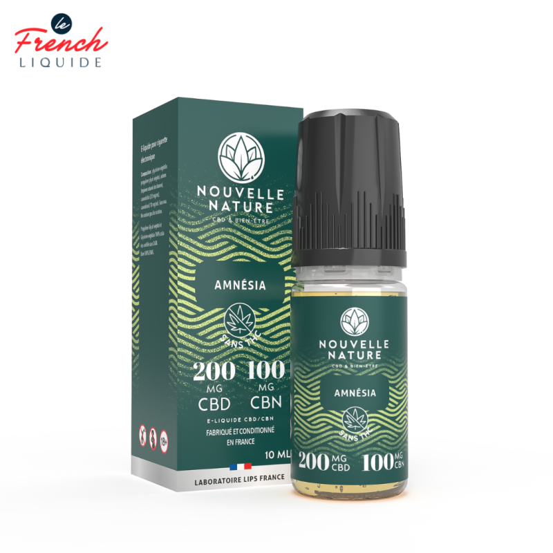 Amnesia CBD (3% CBD 3% CBN) - Nouvelle Nature by Le French Liquide