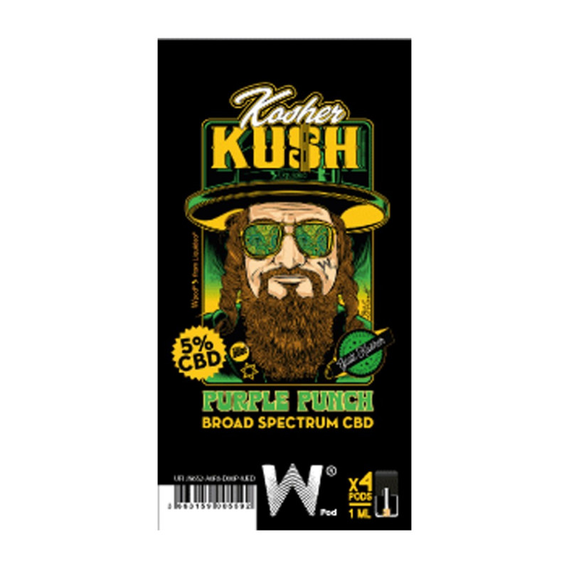 Wpod Kosher Kush (x4) (500mg) - Liquideo