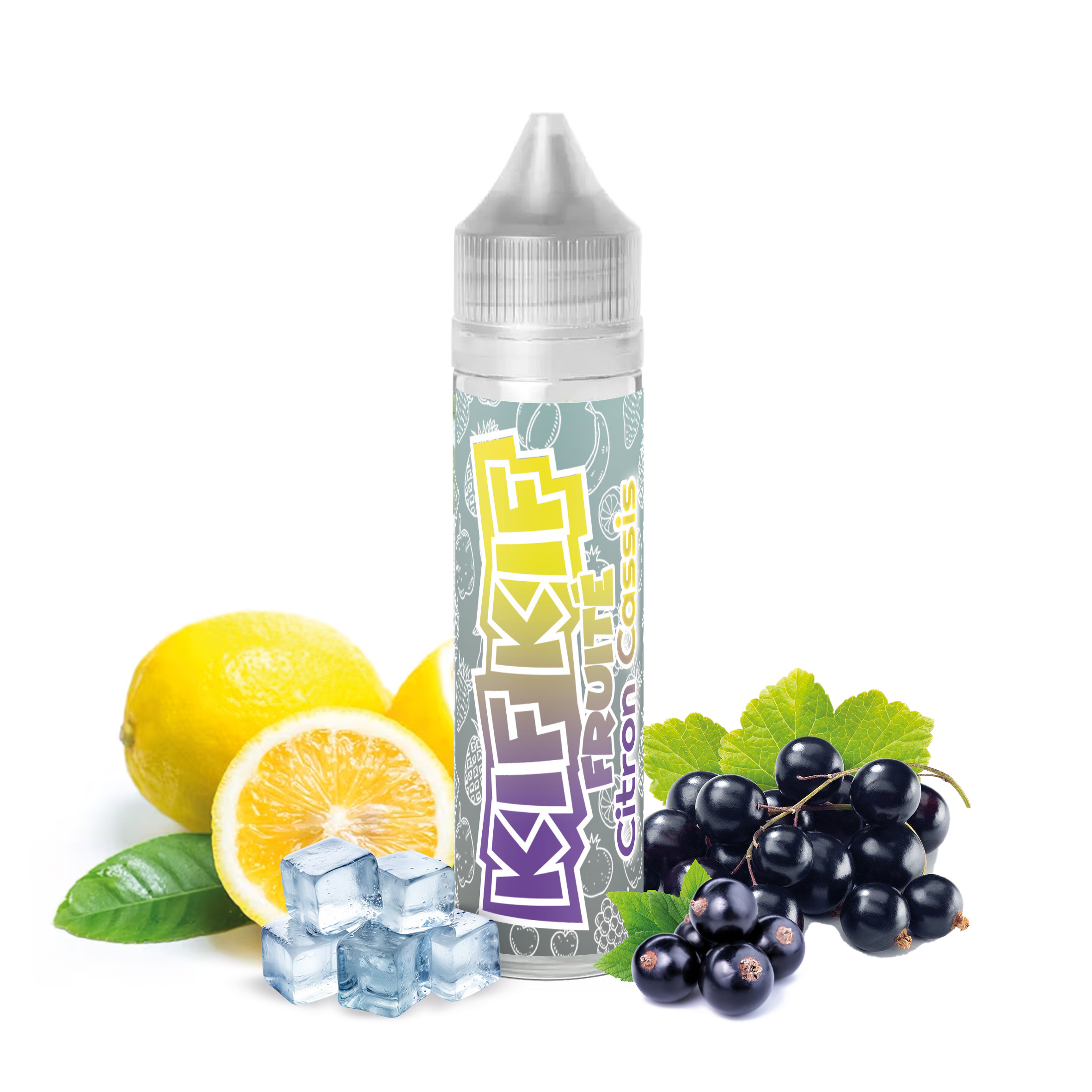 Citron Lime - Kif Kif 50ml, Cassis, Citron Frais