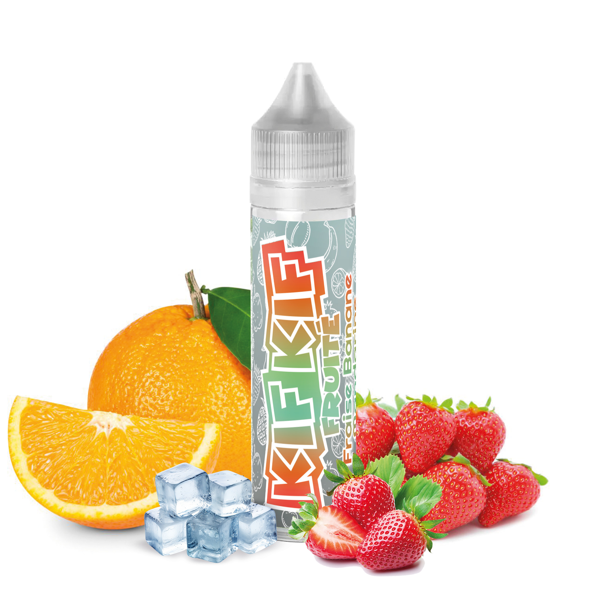 Fraise, Orange - Kif Kif 50ml, Fraise, Orange Frais