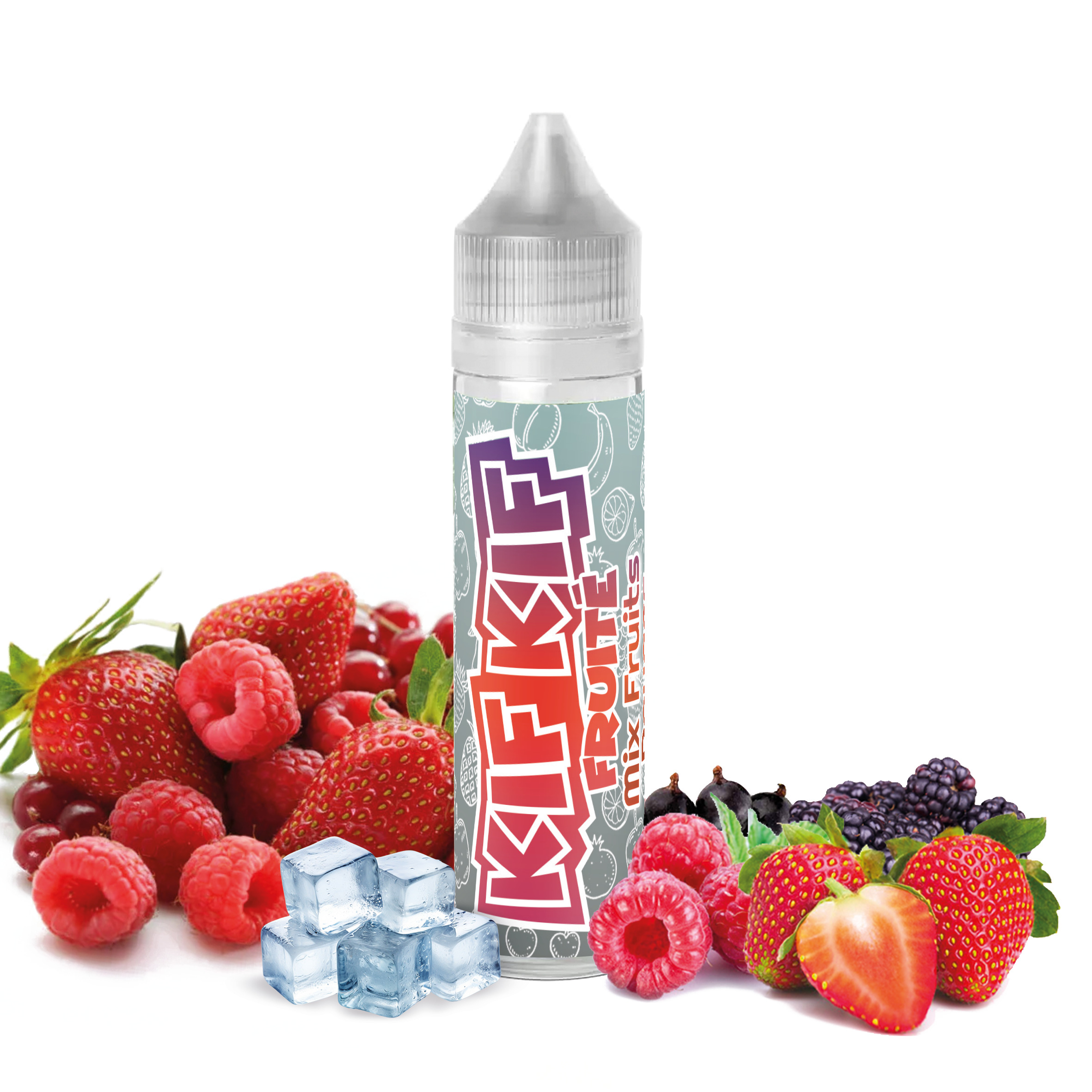 Mix fruits rouges - Kif Kif 50ml, Fruits rouges, Frais