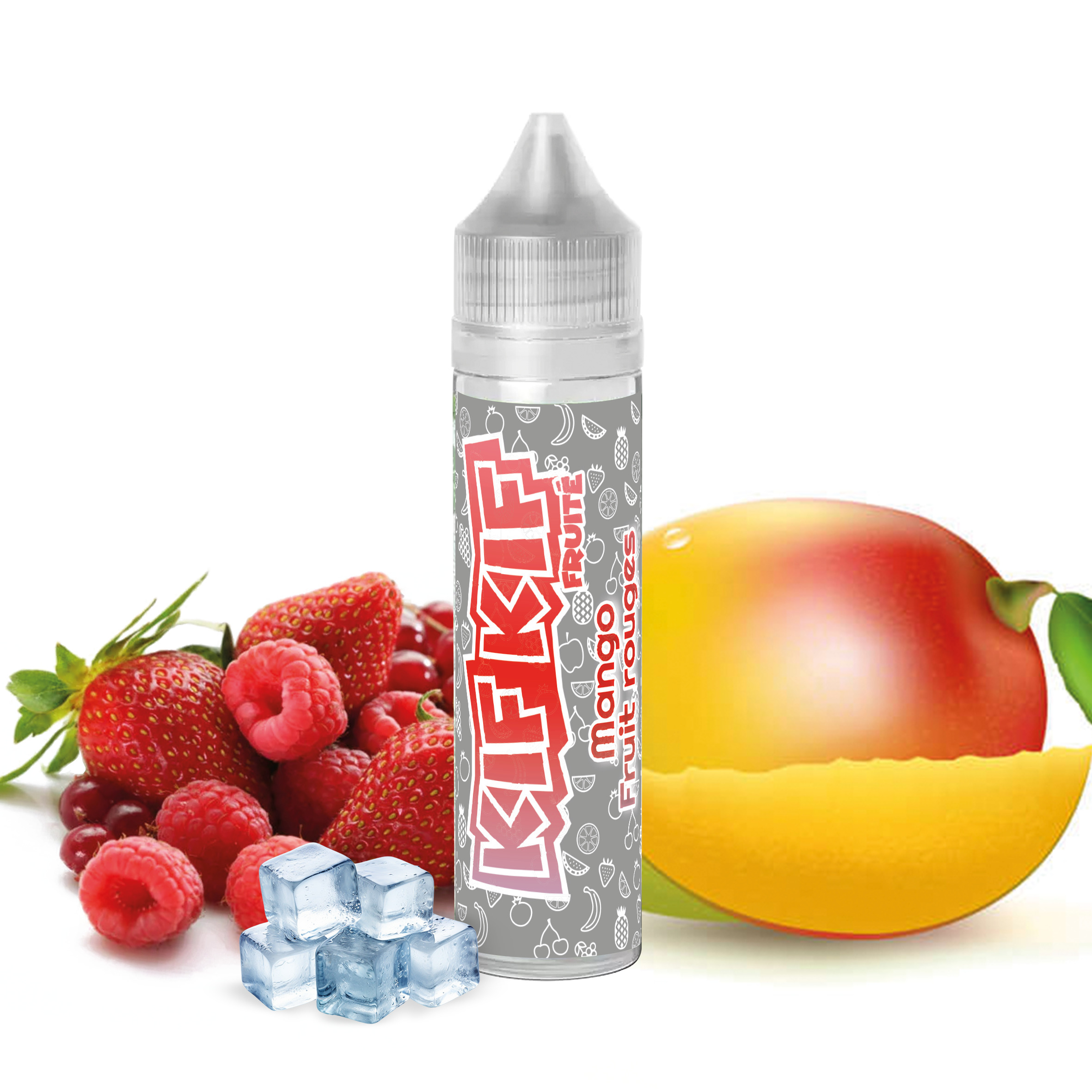 Mango fruits rouge - Kif Kif 50ml, Mangue, Fruits rouges, Frais