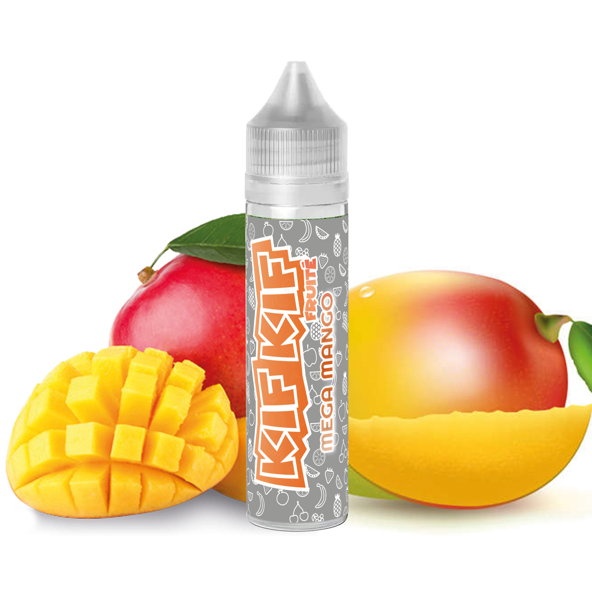 Mega  Mango NO ICE - Kif Kif 50ml, Mangue 