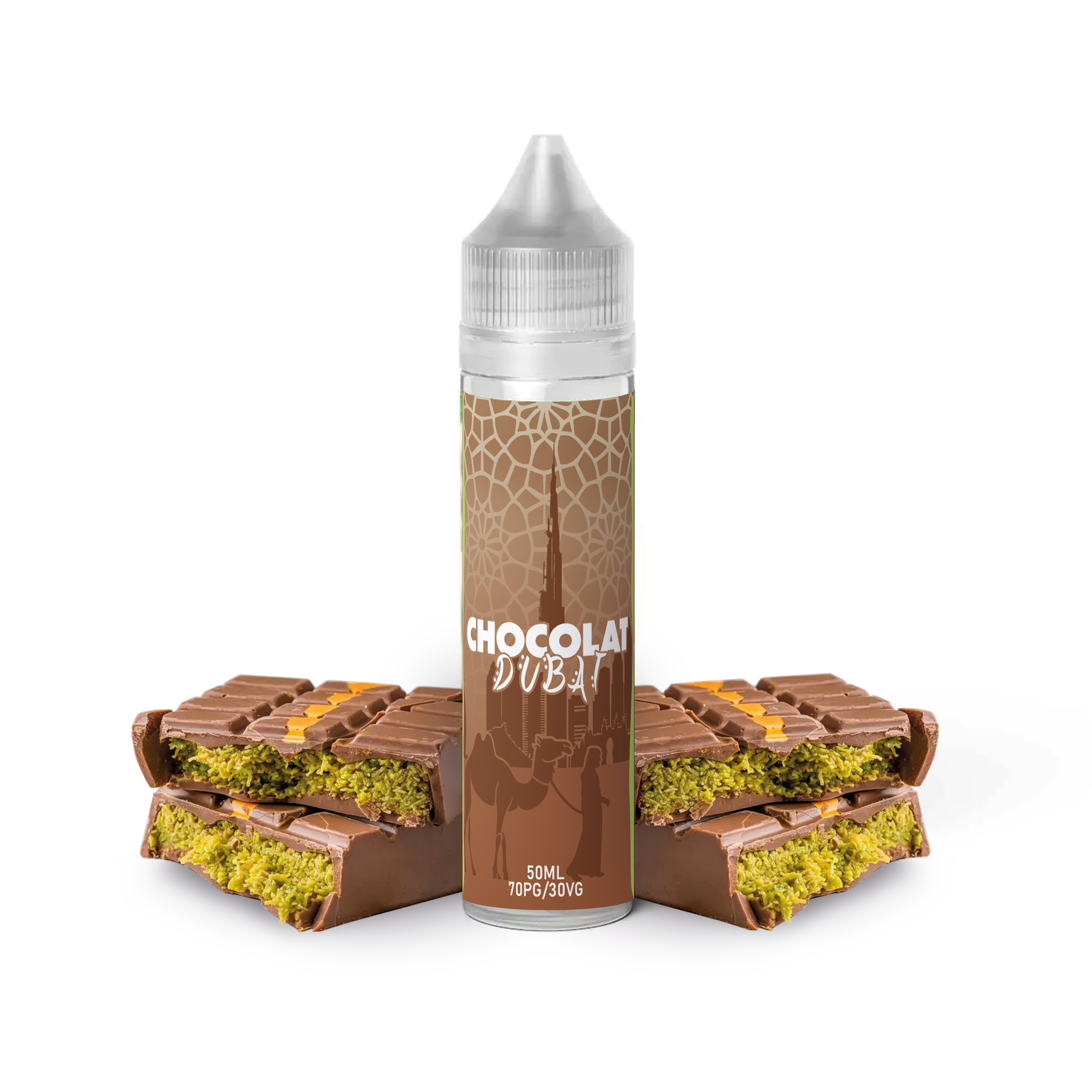 Chocolat Dubaï - Kif Kif 50ml, Chocolat, Pistache