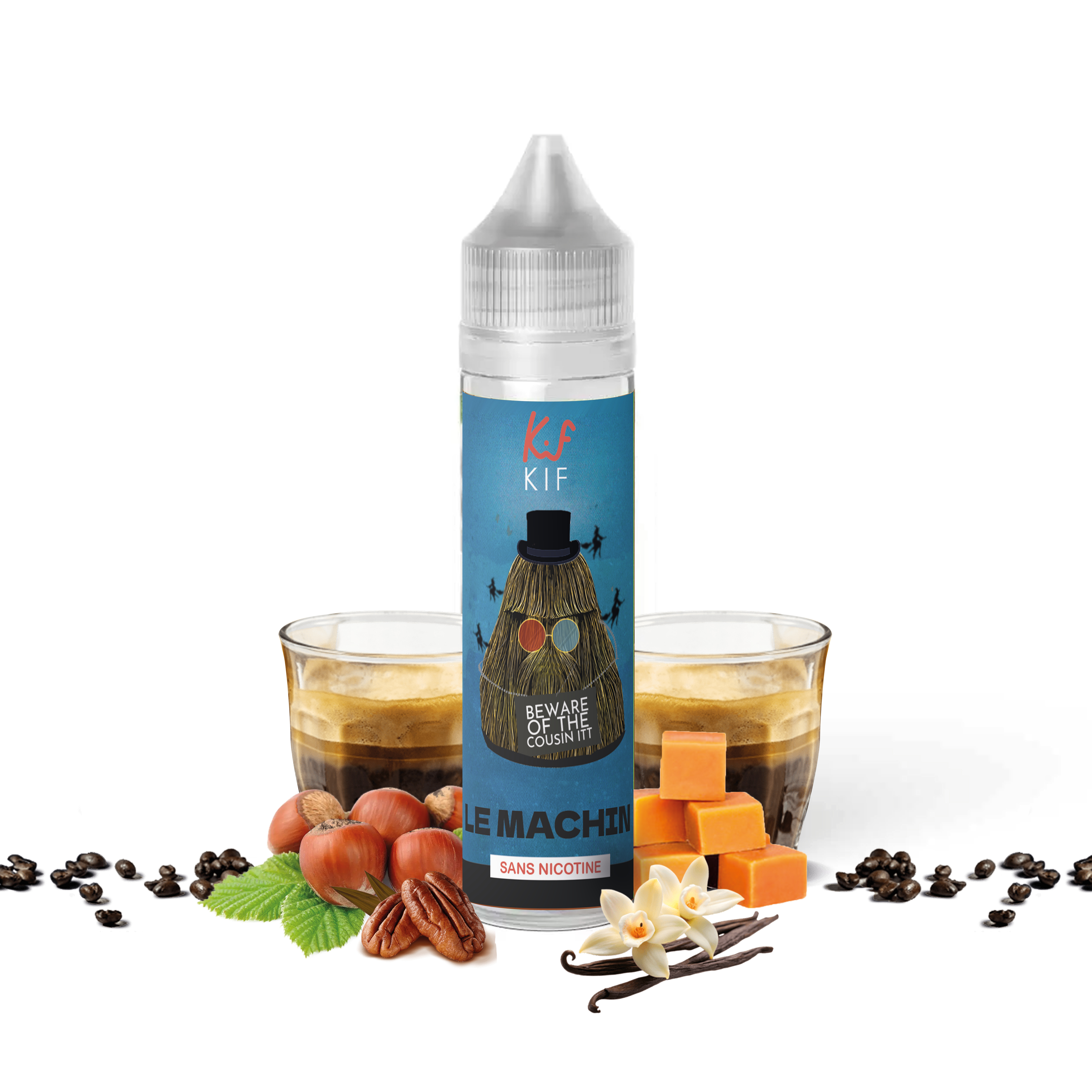 Le Machin - Kif Kif 50ml, Café, Noisette, Vanille, Caramel - 50% / 50%