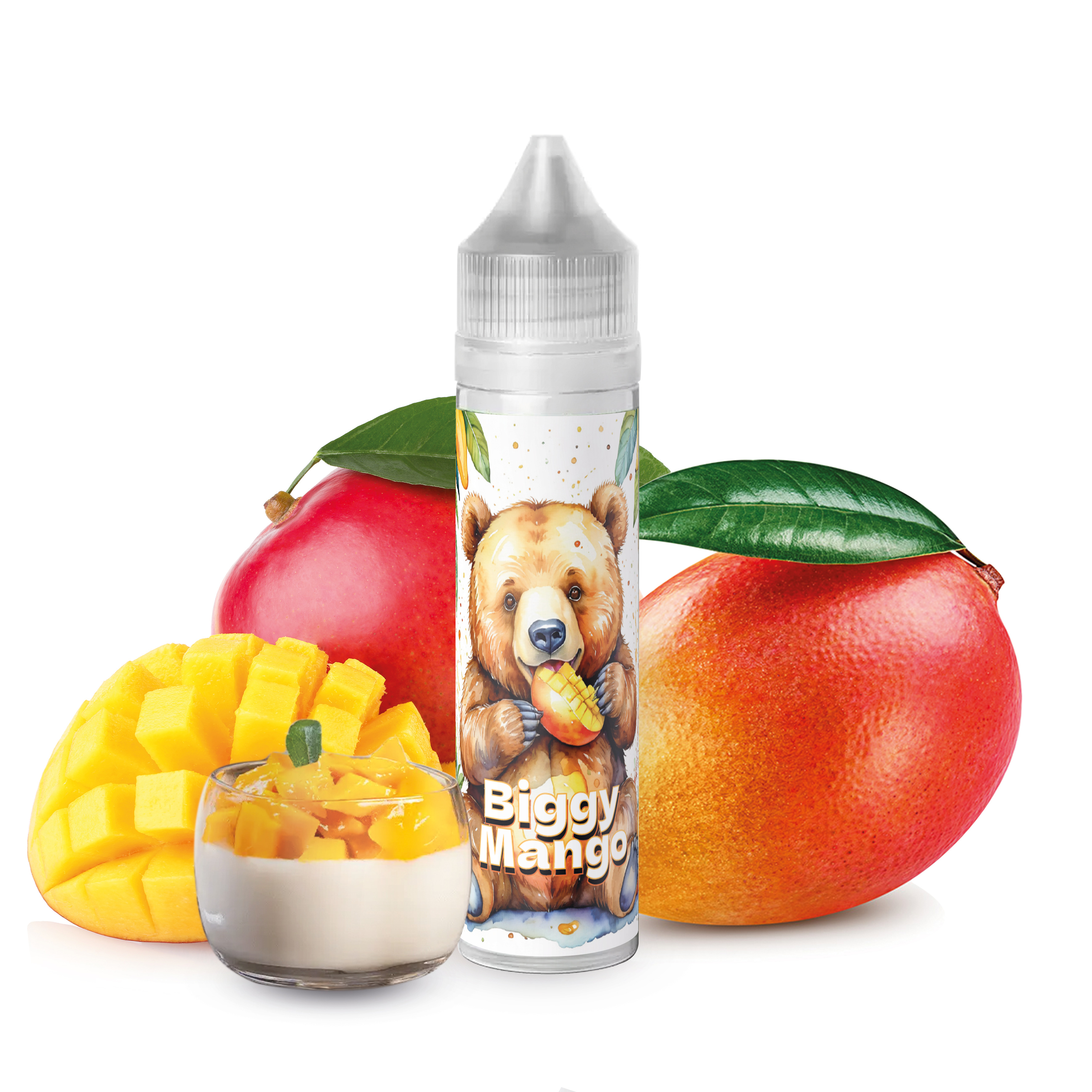 Biggy Mango - Zoo Flava 50ml, Mangue avec touche de lait