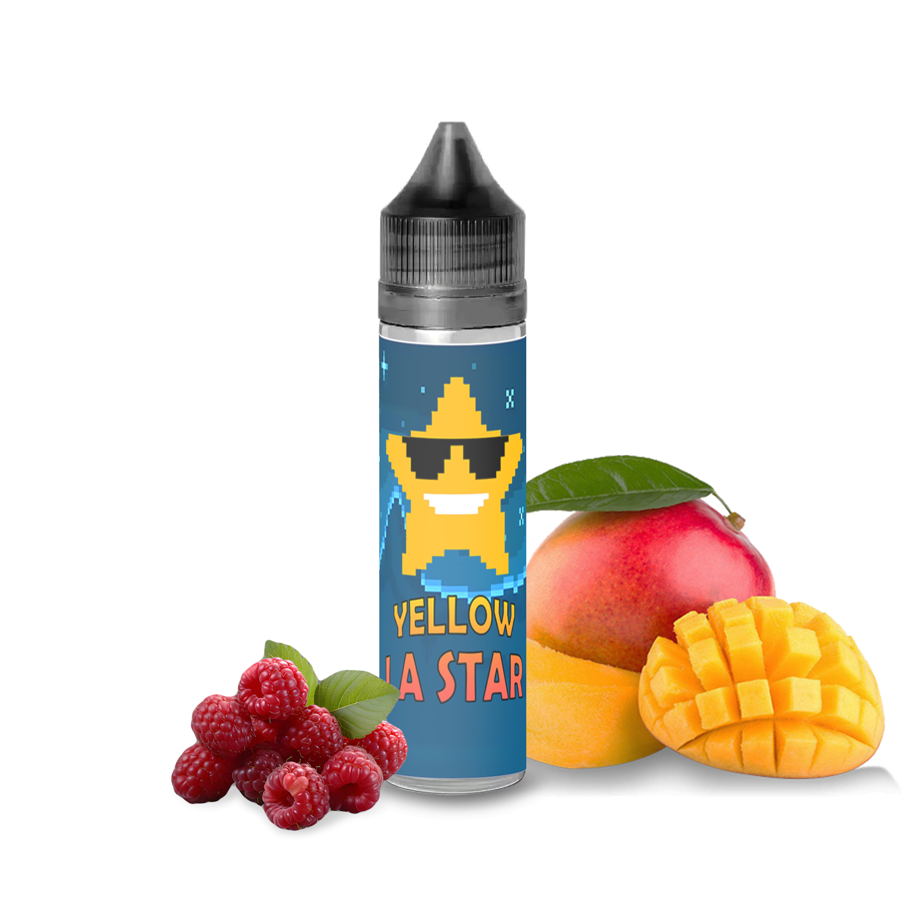 Yellow La Star - Balboul Juice 50ml, Mangue, Framboise