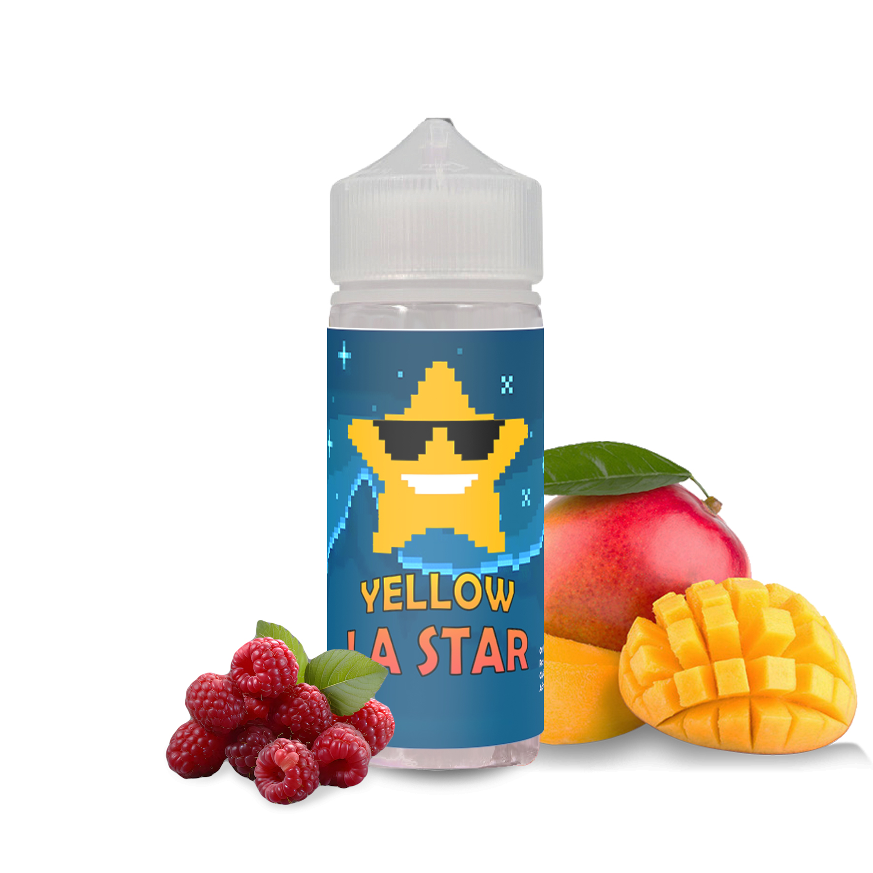 Yellow La Star - Balboul Juice 100ml, Mangue, Framboise