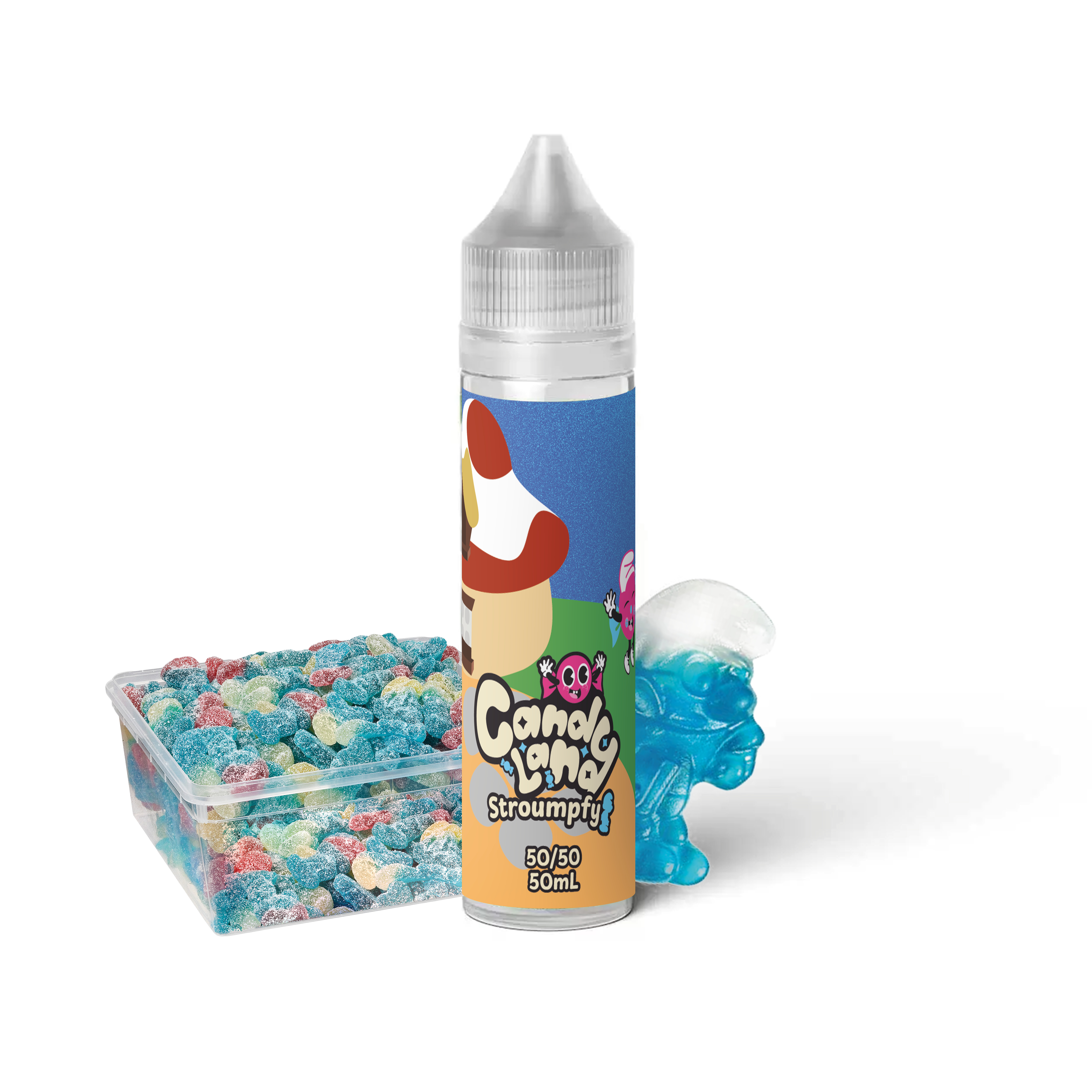 Stroumpfy - Candy Land 50ml, Bonbon à la Schtroumpf