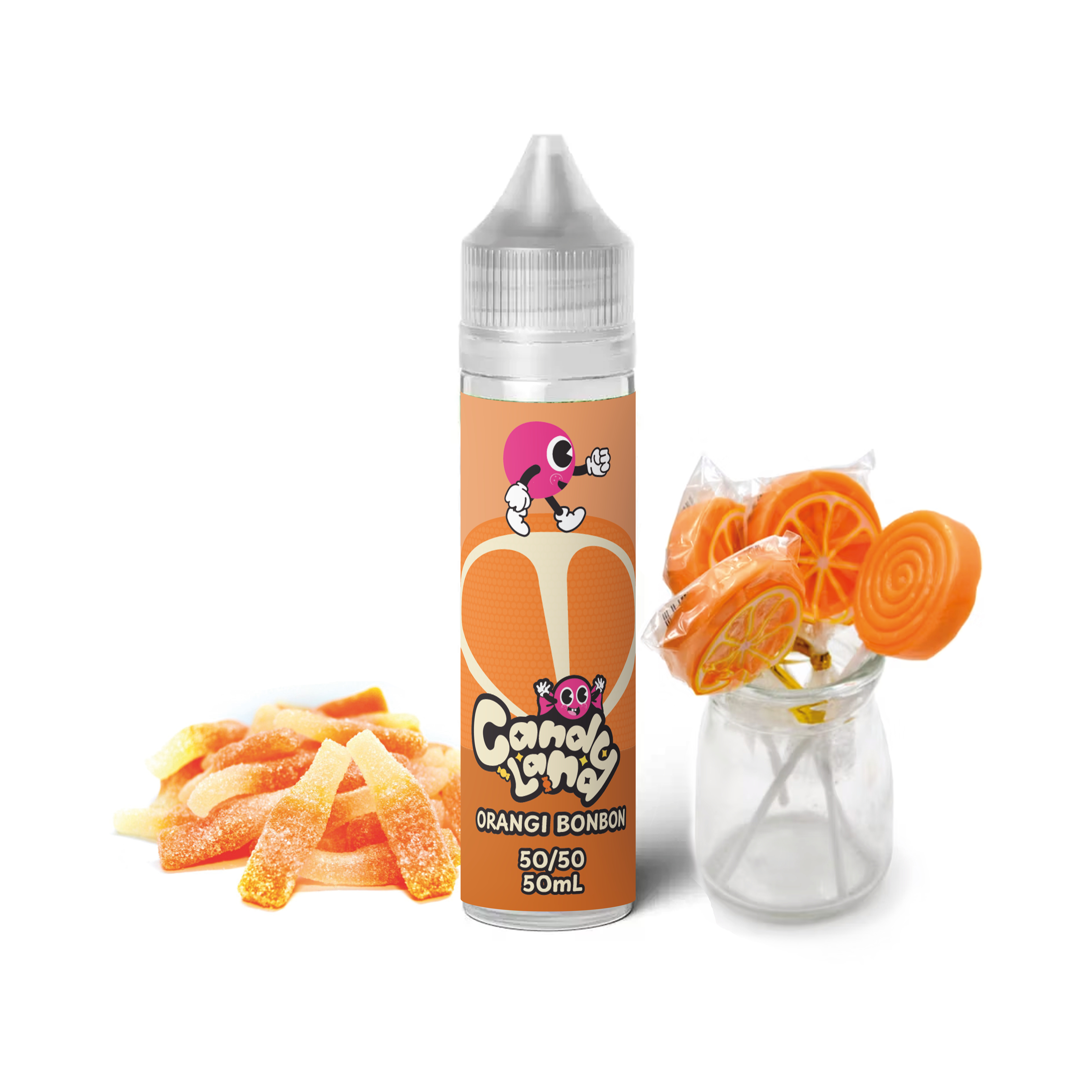 Orangi - Bonbon - Candy Land 50ml, Bonbon à l'Orange