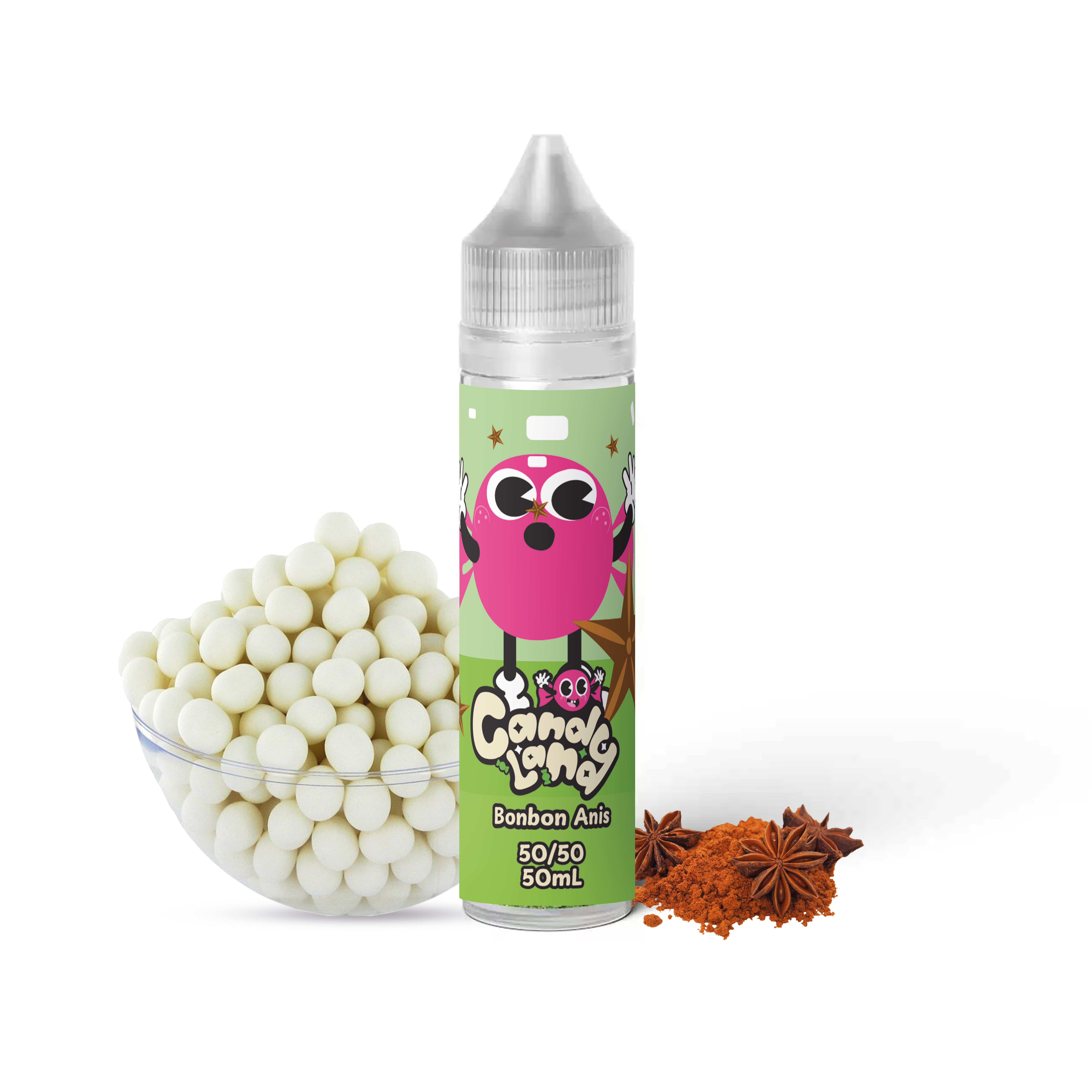 Bonbon Anis  - Candy Land 50ml, Bonbon à l'Anis