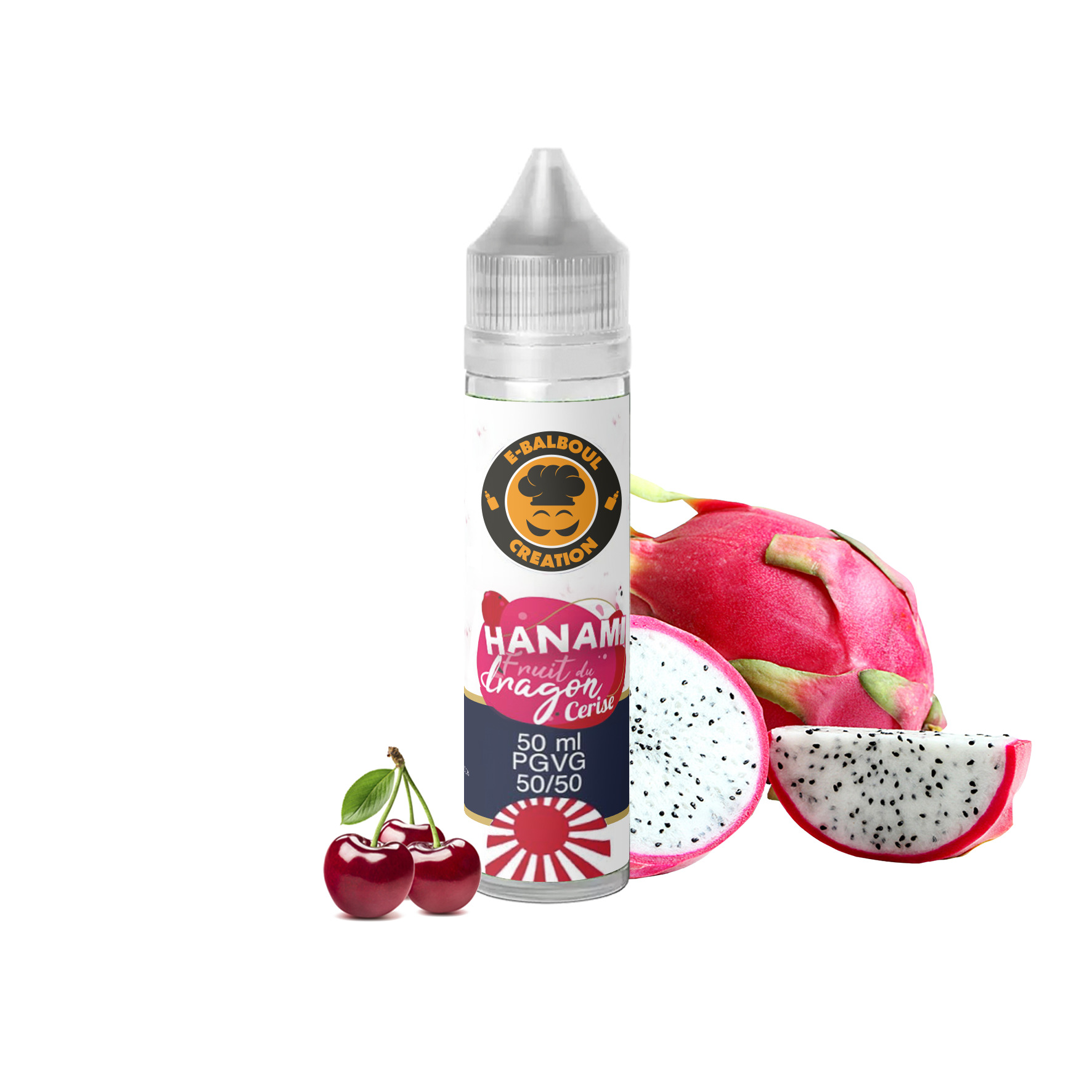 Hanami - E-Balboul Creation 50ml, Fruit du Dragon, Cerise