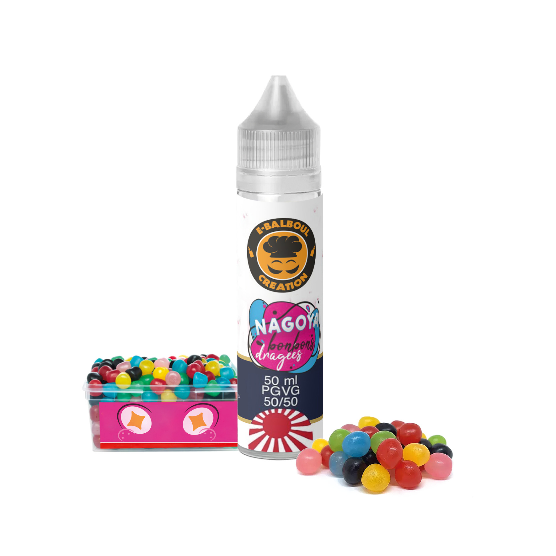 Nagoya - E-Balboul Creation 50ml, Bonbon Dragées