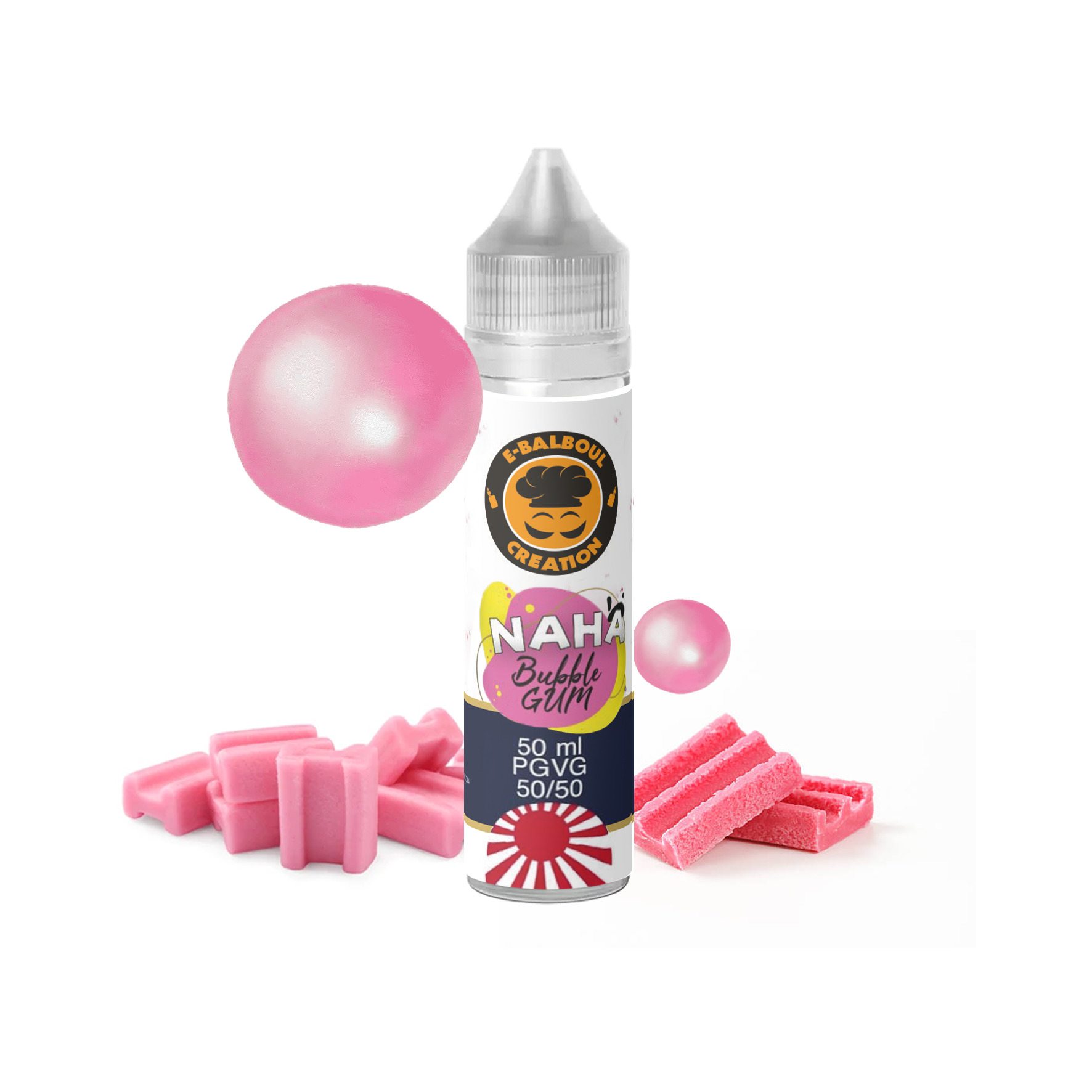 Naha - E-Balboul Creation 50ml, Bubble Gum