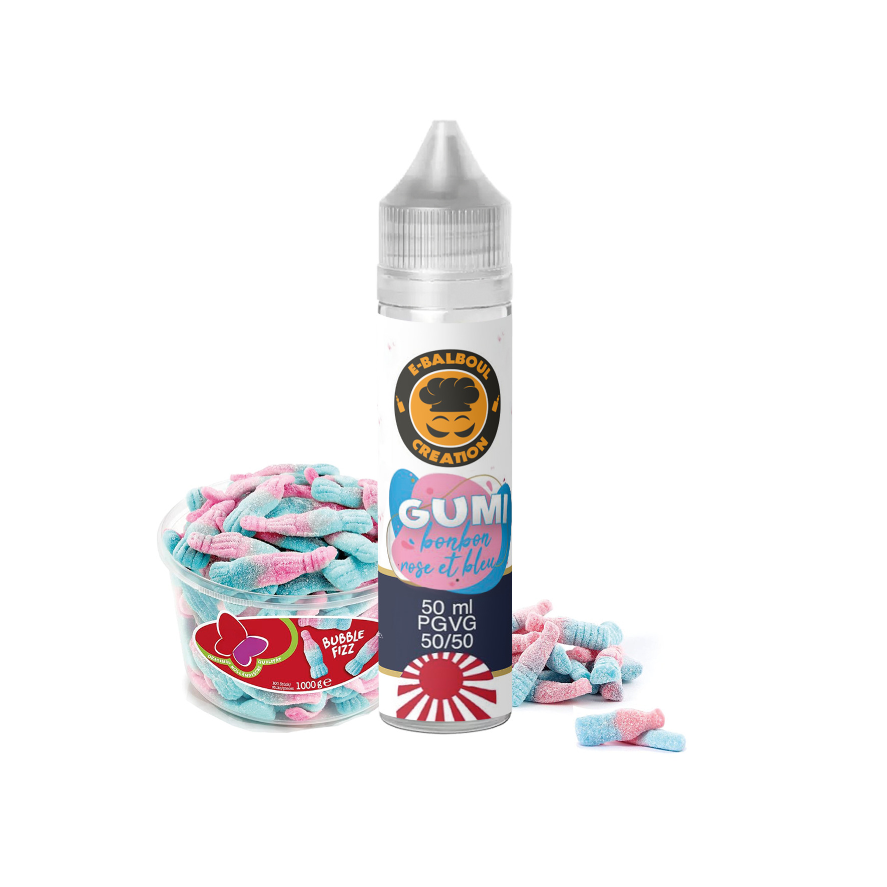 Gumi - E-Balboul Creation 50ml, Bubble Fizz