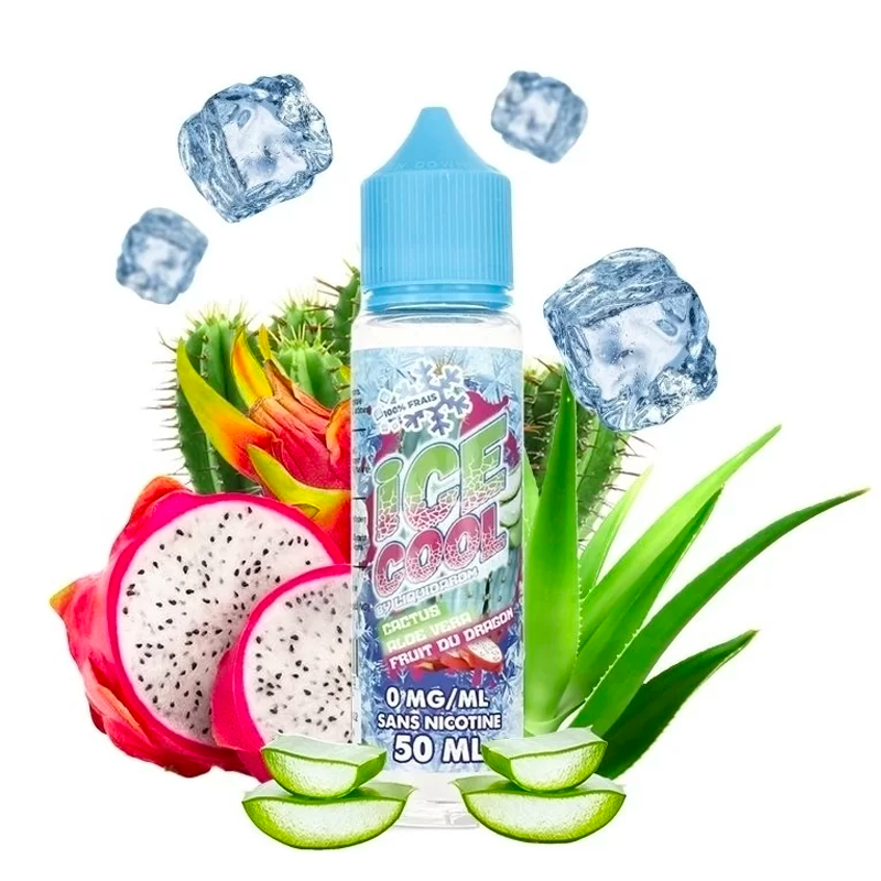 E-liquide Cactus Aloe Vera Fruit du Dragon 50 ml – Ice Cool LiquidArom