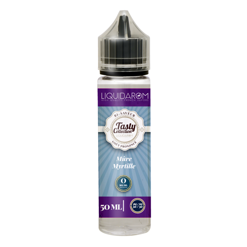 E-liquide Mûre Myrtilles 50 ml – Liquidarom Tasty