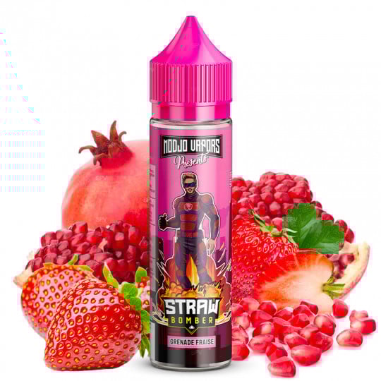 E-liquide Strawbomber 50 ml – Modjo Vapors by Liquidarom