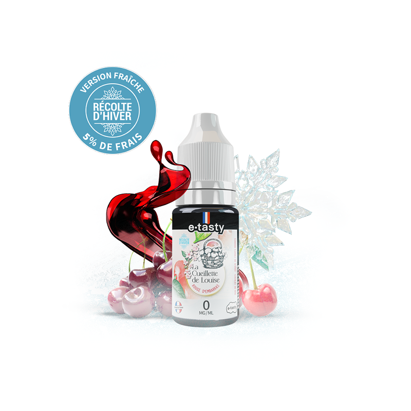 Rouge d'Embarras Récolte d'hiver 10ml La Cueillette de Louise (Nicotine:06 mg/ml) - e.Tasty