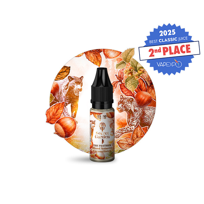 The Panther 10ml Secret Garden (Nicotine:18 mg/ml) - Secrets Lab