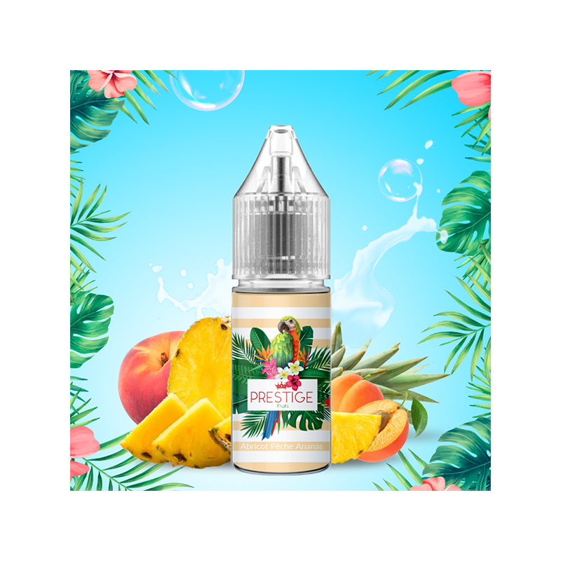Abricot Pêche Ananas Salt 10ml (Nicotine:20 mg/ml)