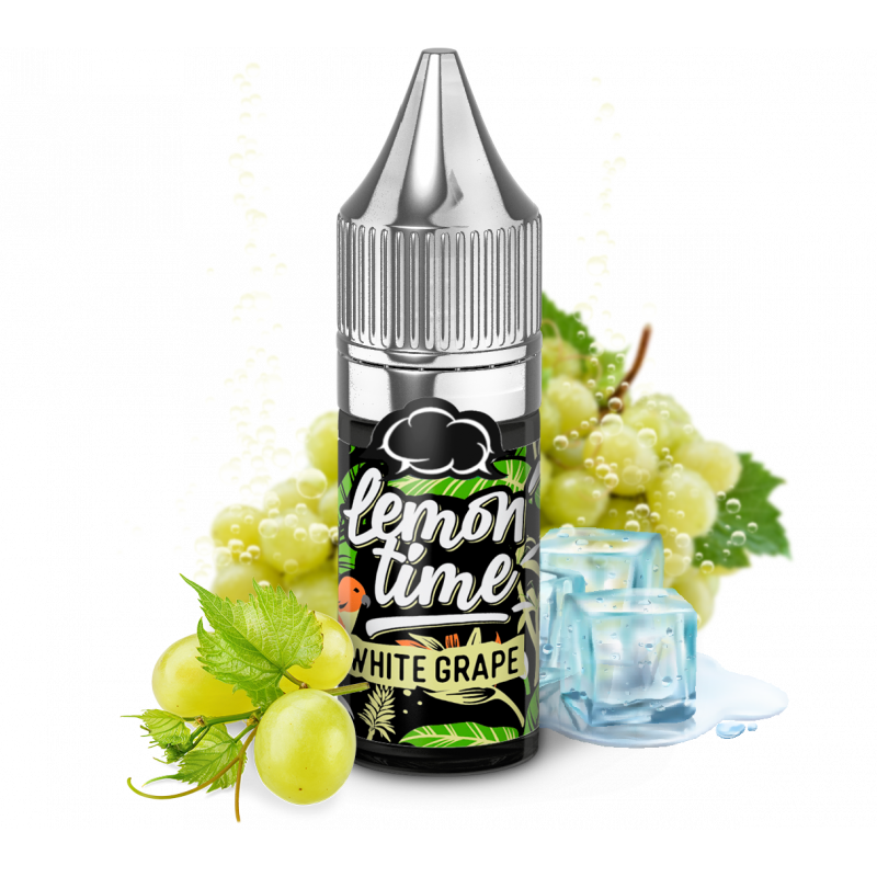 White Grape 10ml Lemon'Time (Nicotine: 00 mg/ml) - eLiquid France