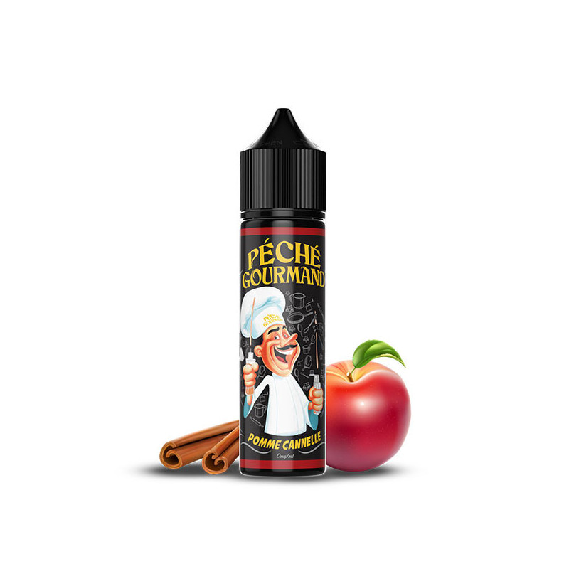 Pomme Cannelle 50ml Péché Gourmand - O'J Lab