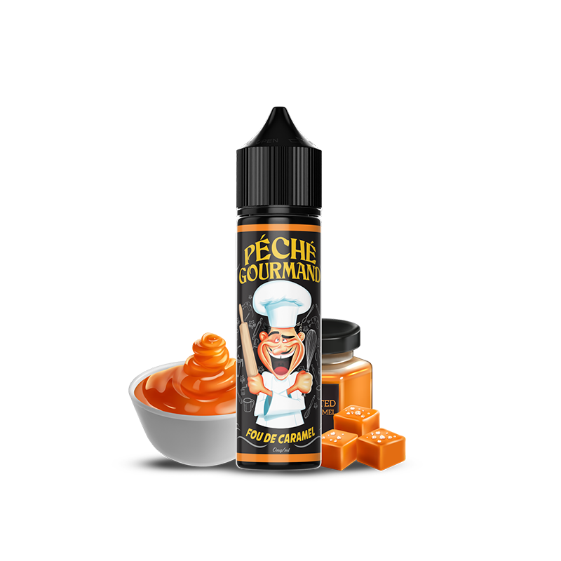 Fou de Caramel 50ml Péché Gourmand - O'J Lab