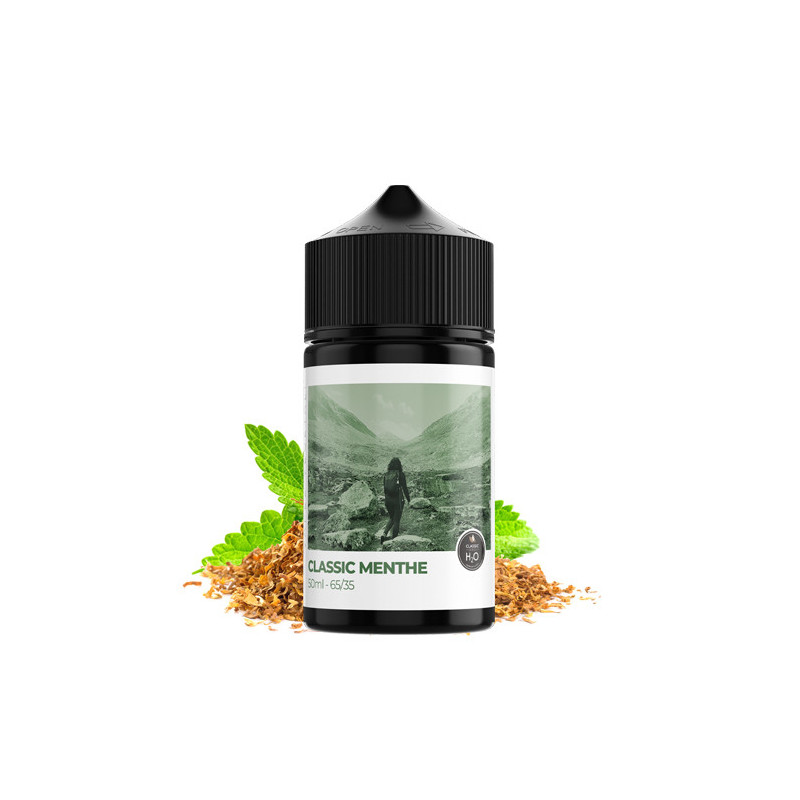 Classic Menthe 50ml Classic Series (Classic Menthe 50ml Classic Series - H2O) - Laboratoire H2O Sud