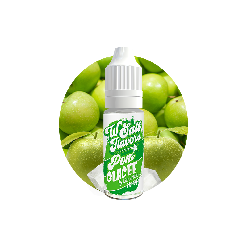 Pom Glacée 10ml Wsalt Flavors (Nicotine:20 mg/ml) - Liquideo