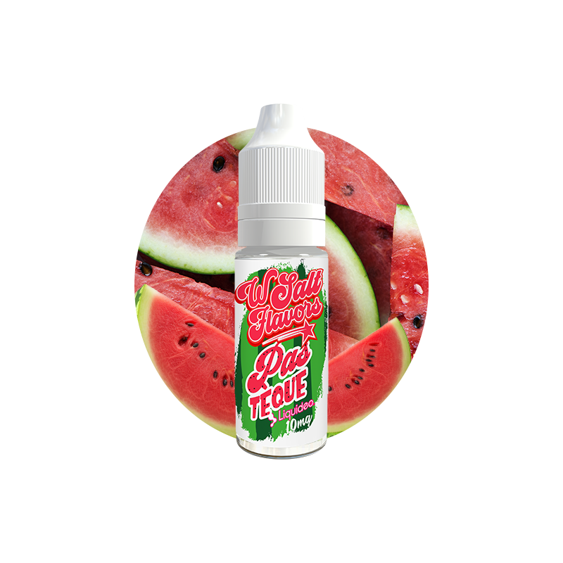 Pastèque 10ml Wsalt Flavors (Nicotine:10 mg/ml) - Liquideo