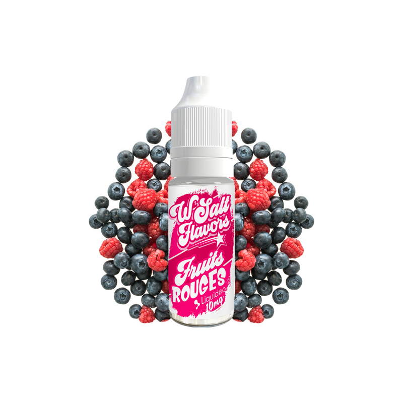 Fruits Rouges 10ml Wsalt Flavors (Nicotine:10 mg/ml) - Liquideo