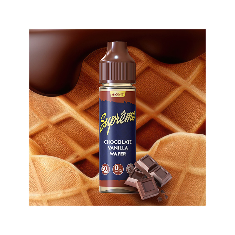 Chocolate Vanilla 50ml Suprême - E-cone - Vape Maker
