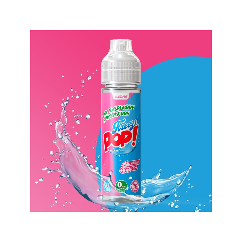 Raspberry - Blue Raspberry 50ml Freez Pop - E-cone - Vape Maker
