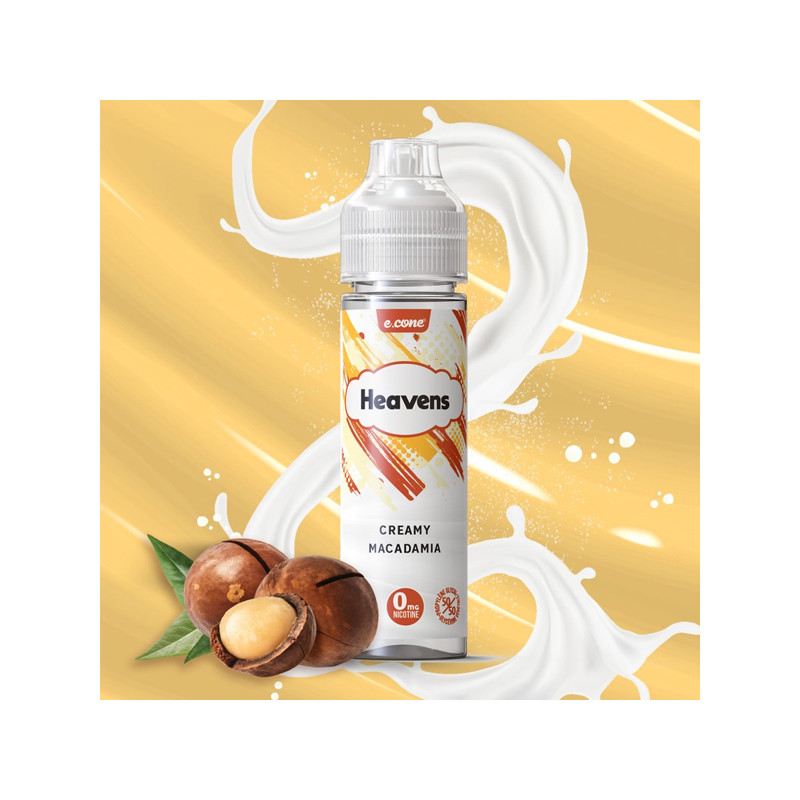Creamy Macadamia 50ml Heavens - E-cone - Vape Maker