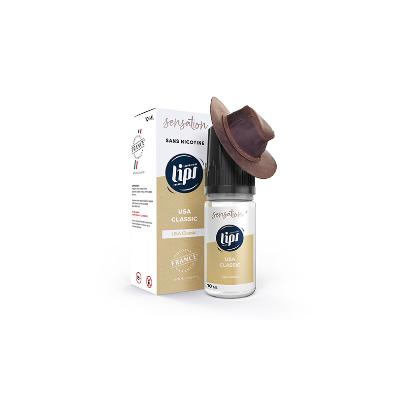 USA Classic 10ml Sensation (Nicotine:12 mg) - Le French Liquide