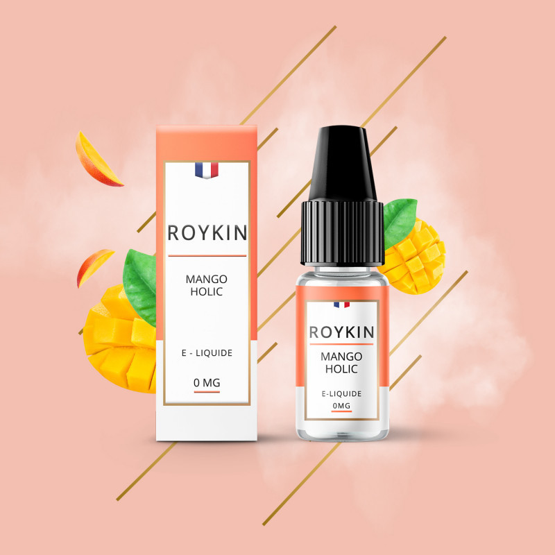 Mango Holic 10ml (Nicotine:06 mg/ml) - Roykin