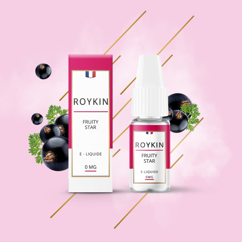 Fruity Star 10ml (Nicotine:06 mg/ml) - Roykin