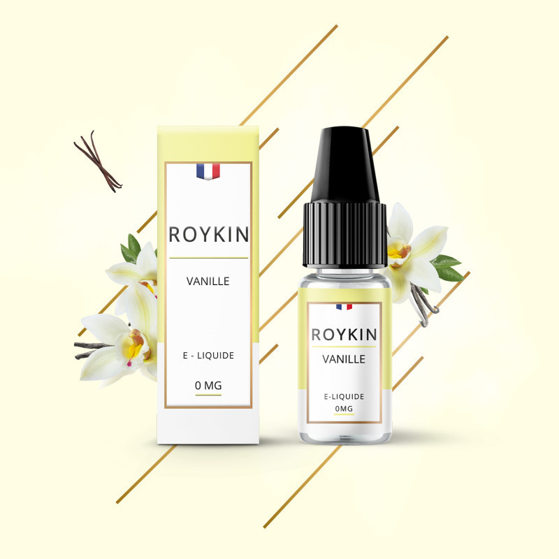 Vanille 10ml (Nicotine:06 mg/ml) - Roykin
