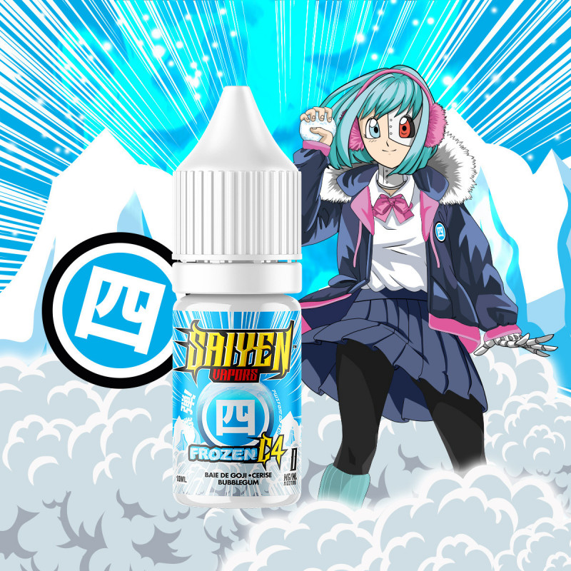 Frozen C4 10ml Saiyen Vapors (Nicotine:12 mg/ml) - Swoke